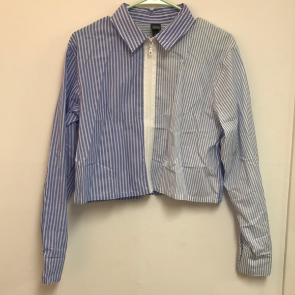 cropped zip up - Picture 1 of 2